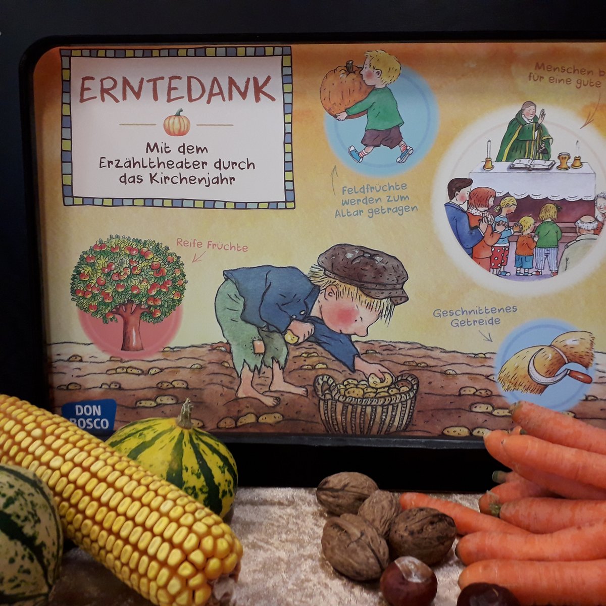 Erntedankfest in der Kita Philosophenweg | Diakonie Kita Philosophenweg